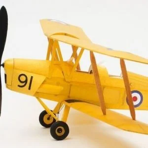 Vintage Tiger Moth Plane Model Kit that really flies!