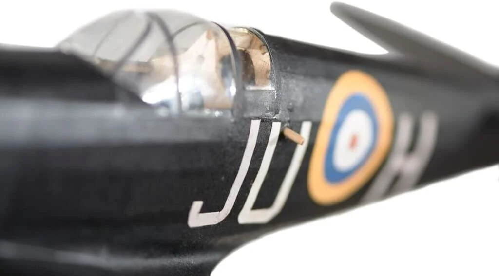 Spitfire Night Fighter Craft Kit - balsa wood aircraft that really flies! - Image 3