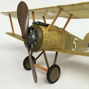 Vintage Sopwith Camel Bi-Plane Model - balsa wood aircraft that really flies!