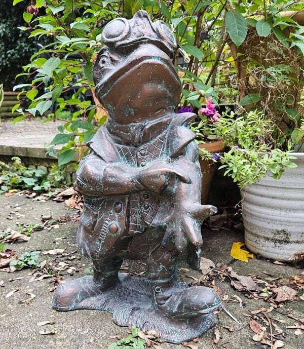 Toad of Toad Hall Sculpture from Wind in the Willows