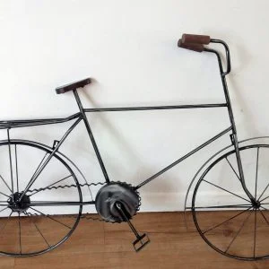 Gents Retro Bicycle Metal Wall Art