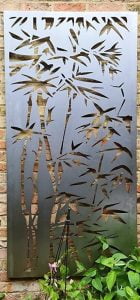 bamboo decorative screen wall art