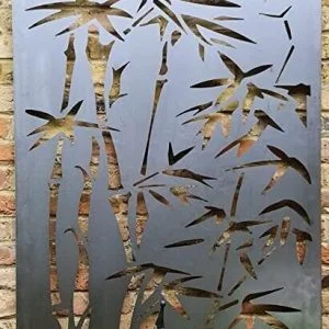 bamboo decorative screen wall art