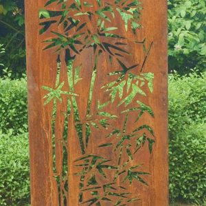 Bamboo Decorative Screen Wall Art - 1.8m Tall