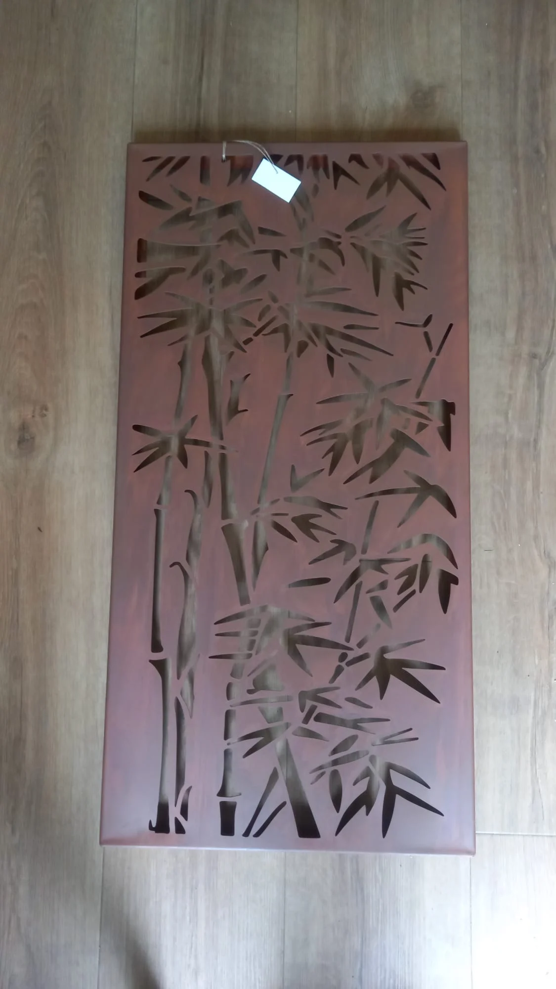 Bamboo Decorative Screen Wall Art – 780mm Tall - Image 4