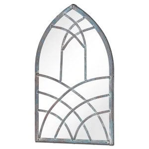 Arched Window Mirror Screen