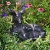 Large Doe and Baby Fawn Garden Sculpture Deer Ornament - Image 2