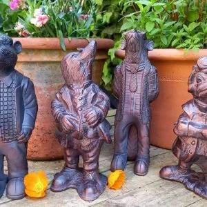 Wind in the Willows Set of 4 Garden Ornaments