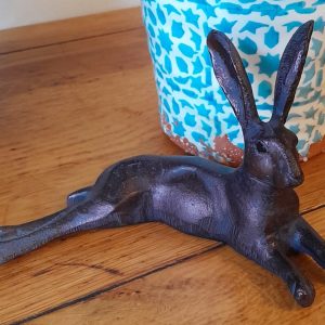 Mini Hare Laying 1 - Farm and Garden Supplies