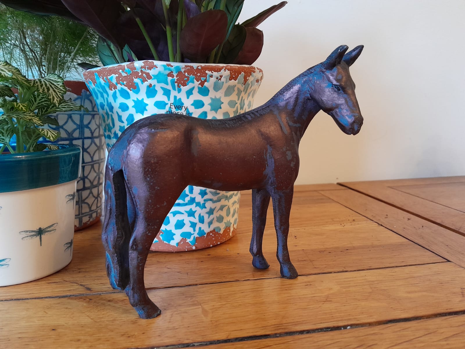 Miniature Horse Sculpture Ornament Figurine - Image 2