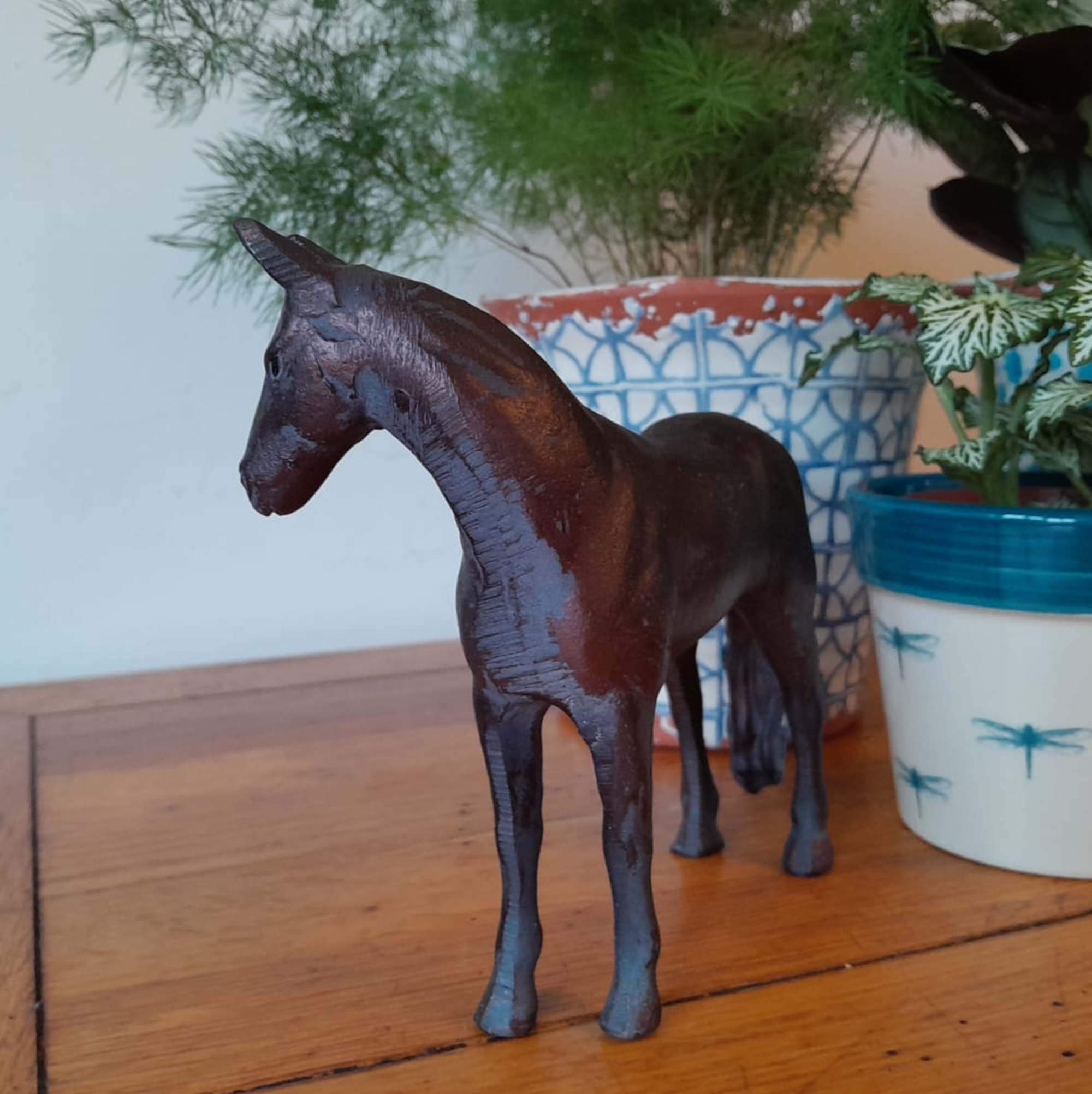 Miniature Horse Sculpture Ornament Figurine - Image 3